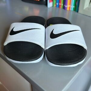Nike slides, size 12c